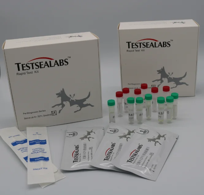 
Canine Parvo Virus Antigen Rapid Test Kit CPV Ag Test Cassette For Veterinary Diagnostic 