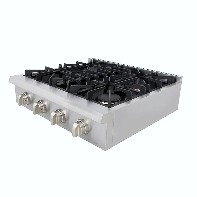 Hyxion Hot plate Black porcelain drainer outdoor gas stove gas cooker industrial gas stove for apartment