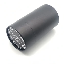 China Manufacturing Wholesale Black Empty Custom Logo Printed Round Rigid Paperboard Tubes