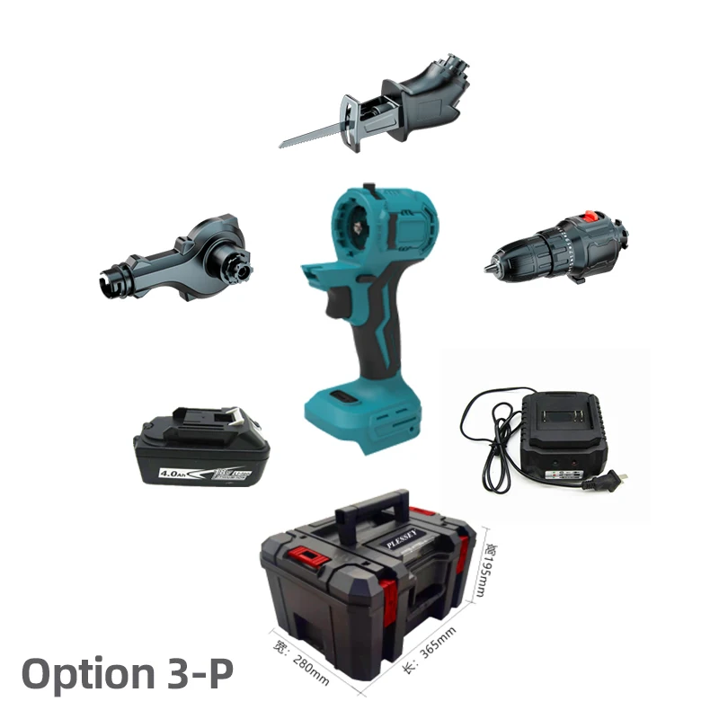 2022 new arrival High Quality 11-in One Cordless power tools set 21v Combo kit drill too