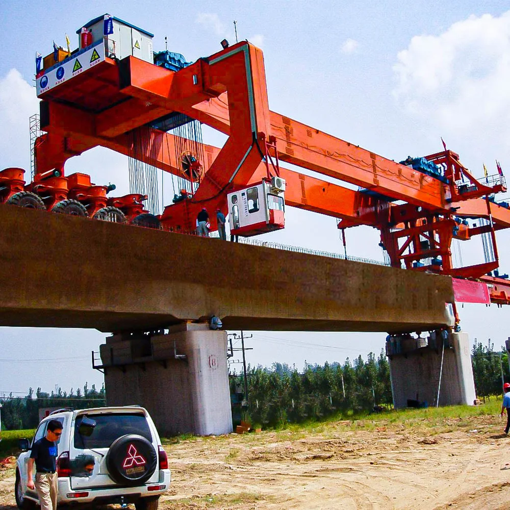 Bridge Construction 150 Ton Span by Span Beam Bridger Launcher Crane