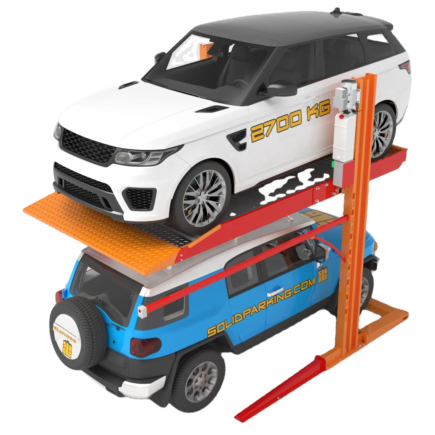 Factory Direct Sale two post car lifter vertical car parking equipment workshop garage equipment