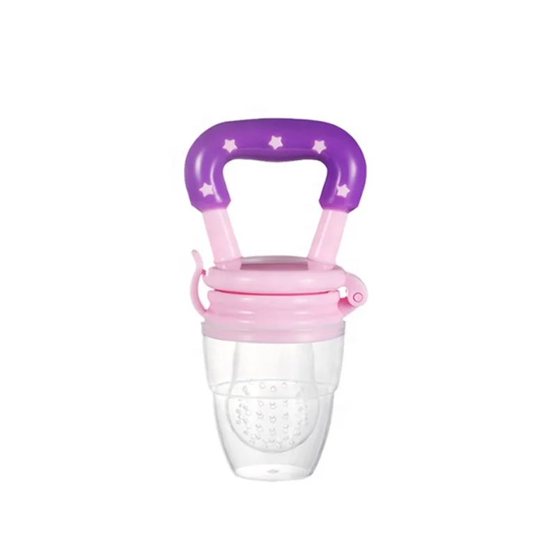Safety material OEM service baby fruit and vegetable feeding bag fruit feeder bottle baby food feeder pacifier Baby pacifier