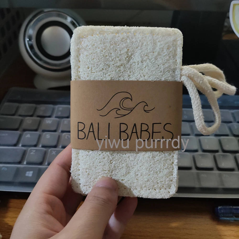  Оптовая продажа 100% биоразлагаемая Экологически чистая губка Luffa натуральная luofah для кухни мытья посуды ванны