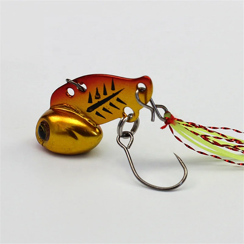 
Mini VIB Fish-Tackle Lead Hard-Bait Peche Carp Metal Copper Artificial Lure 3g 6g 