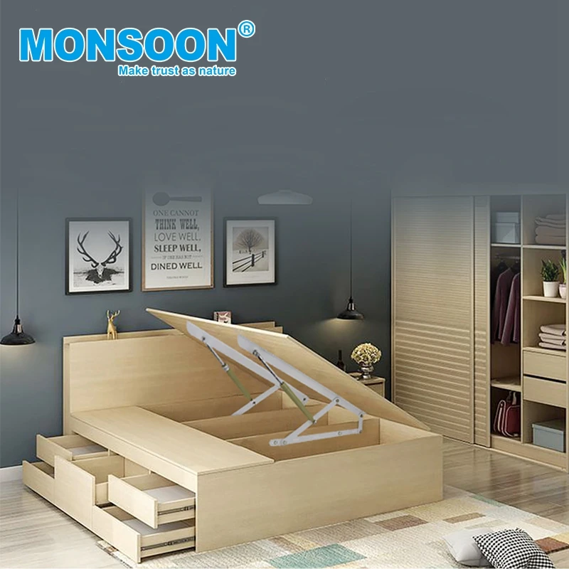 hydraulic mattress lift bed frames murphy bed lift gas spring cylinder heavy duty gas struts hinge bed lifting mechanism