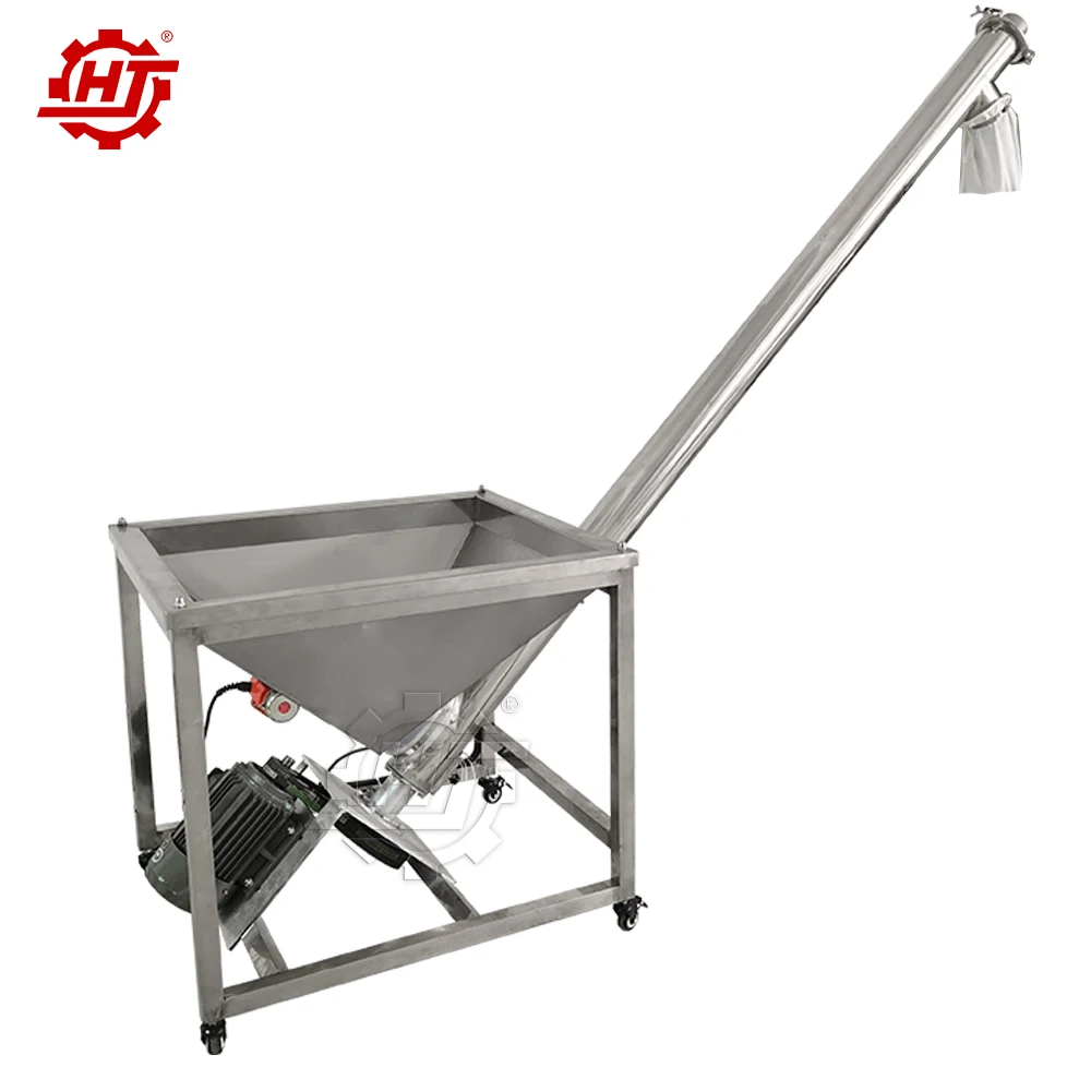 HH-114 Penang  Drying Grain  Screw Conveyors Screw Conveyor for Powder Conveying Feeding for Spice Grinder Auger Filling Machine