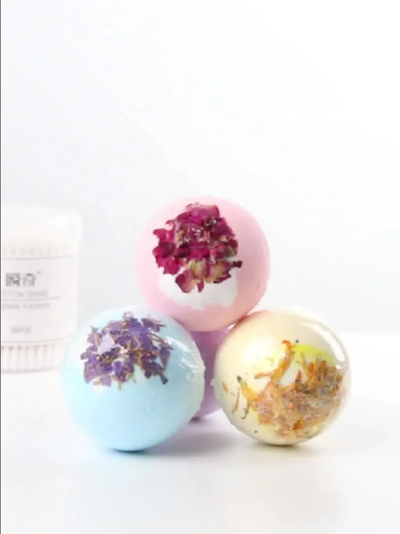 bath salt private label bombs Bubble bath bubble ball foot bath salts
