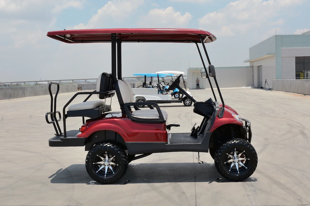 Cheap golf carts from supplier brand new with multi functions lithium battery LED lights