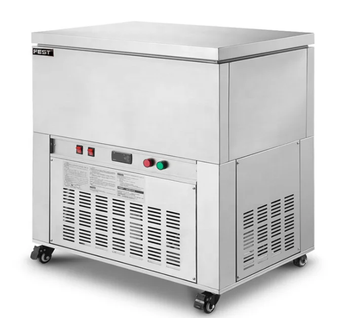 Commercial snowflake ice freezer ice block maker machine for snow cone ice shaved