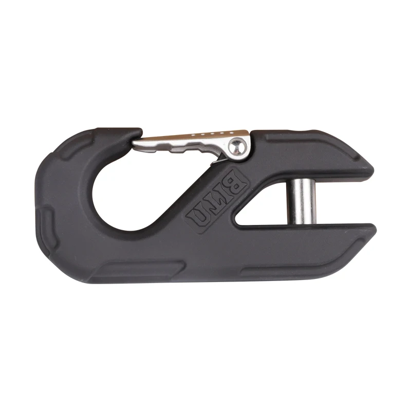 JENSAN Off-Road Conversion Forged Winch 4x4 Aluminium tow Alloy Mouth owbar Auto Rope GuideTtrailer Tow Hook T With Roller