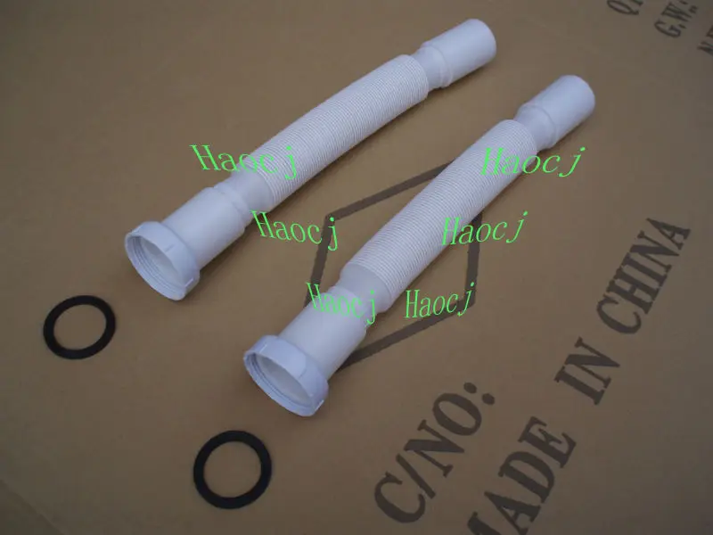 Drain pipe waste pipe sink water tank drain hose downcomer water basin hose flexible bellows