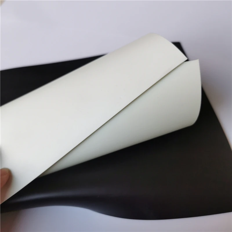 China manufacture price black EPDM rubber waterproof roofing membrane sheet