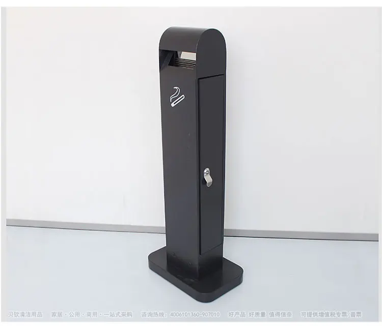 Hot Sale Ash Barrel Waste Can Metal Garbage Can Hotel Lobby Dustbin Metal Round luxury custom ashtray stainless steels