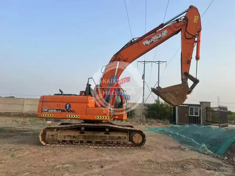 Экскаватор DOOSAN DX225 22 тонны в наличии гусеничный экскаватор гидравлическая машина экскаватор-экскаватор оригинальный Подержанный