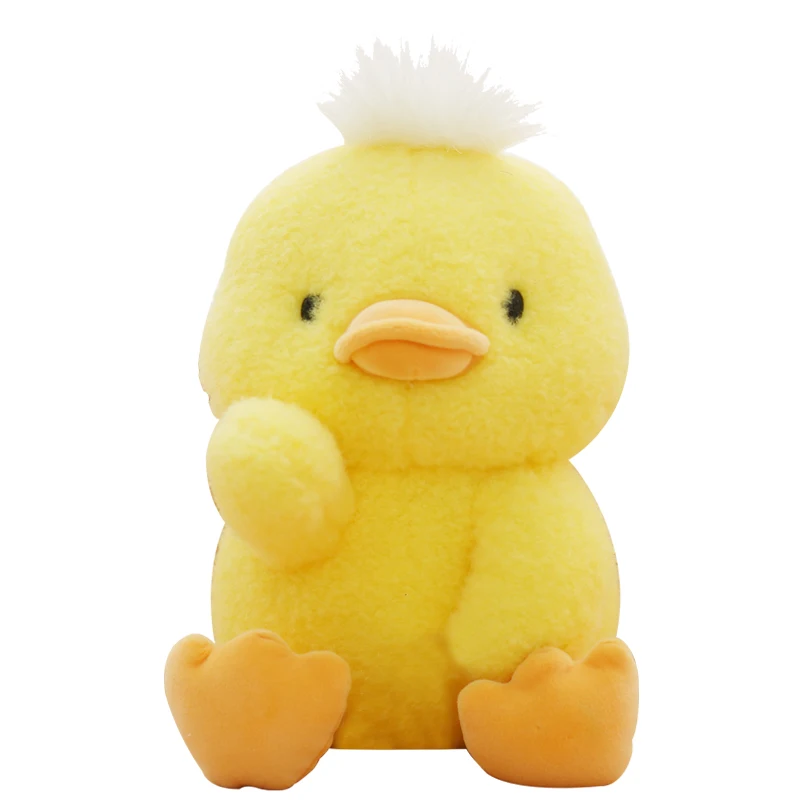 2022 new arrival plush yellow duck baby toys soft stuffed plush duck toys