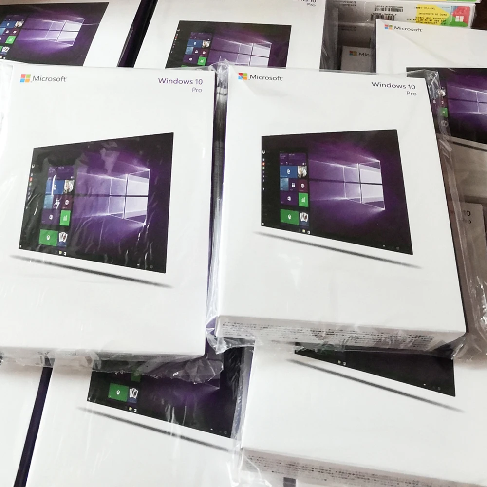 Горячая Распродажа Win 10 Pro Oem ключ COA наклейка USB Розничная коробка Wins 10 Pro ключ