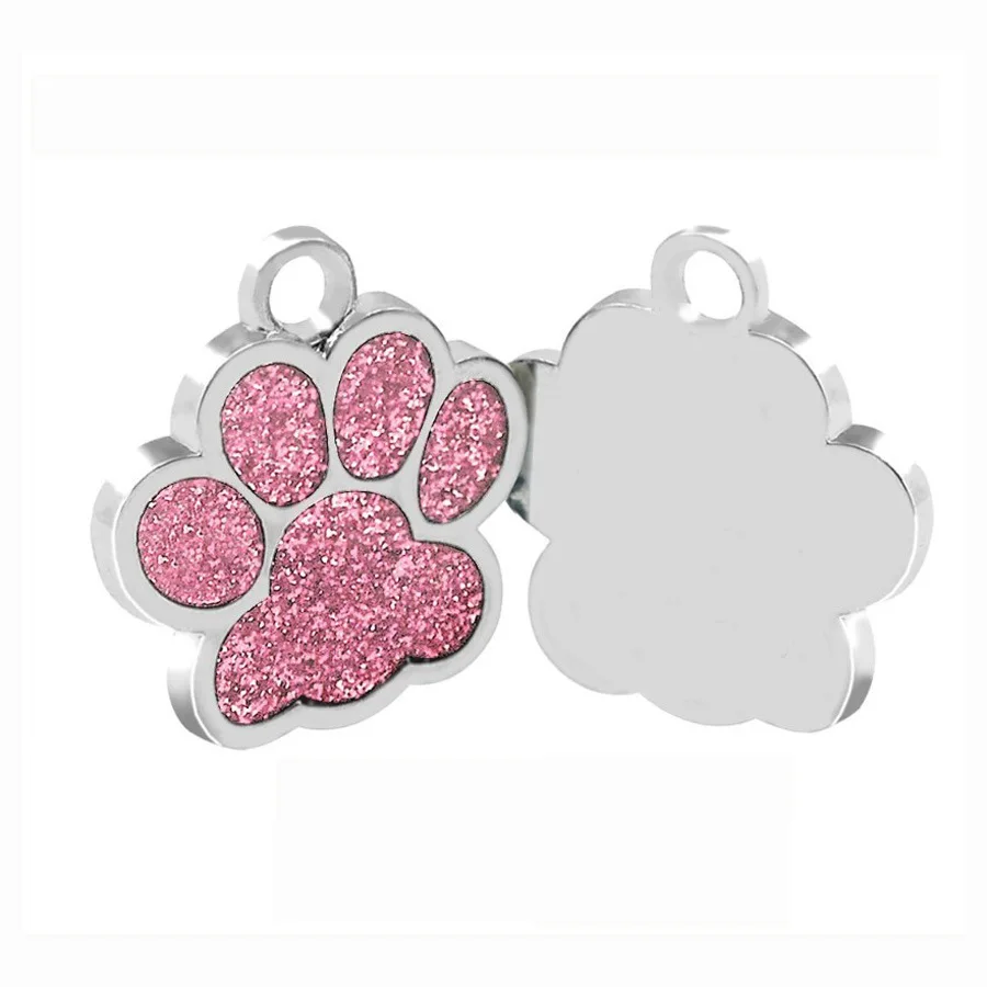 Custom Both Side Stainless Steel Pet Id Tag Engraved Dog Tags For Pet Personalized