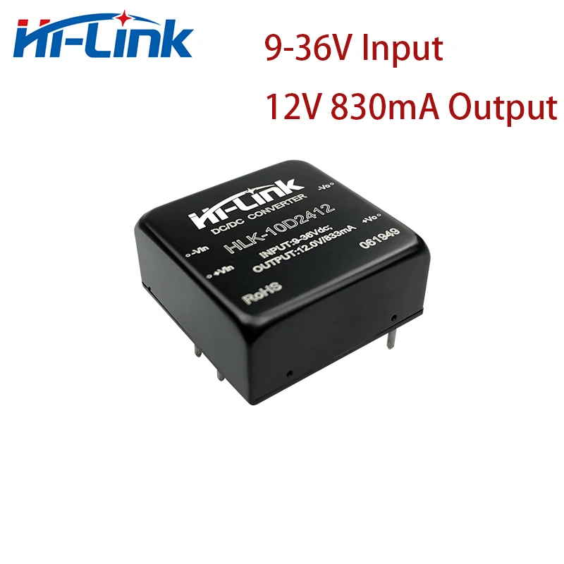 Hi Link 24V to 10W 12V 830mA Output stepdown module dc dc converter Accept Logo Customized