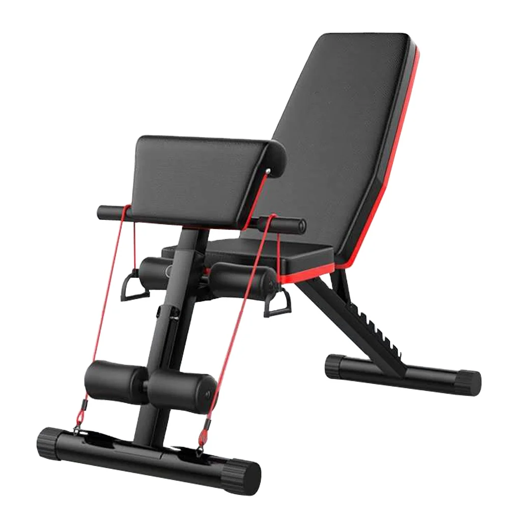 
2020 hot sale gym folding adjustable bench press for body building 