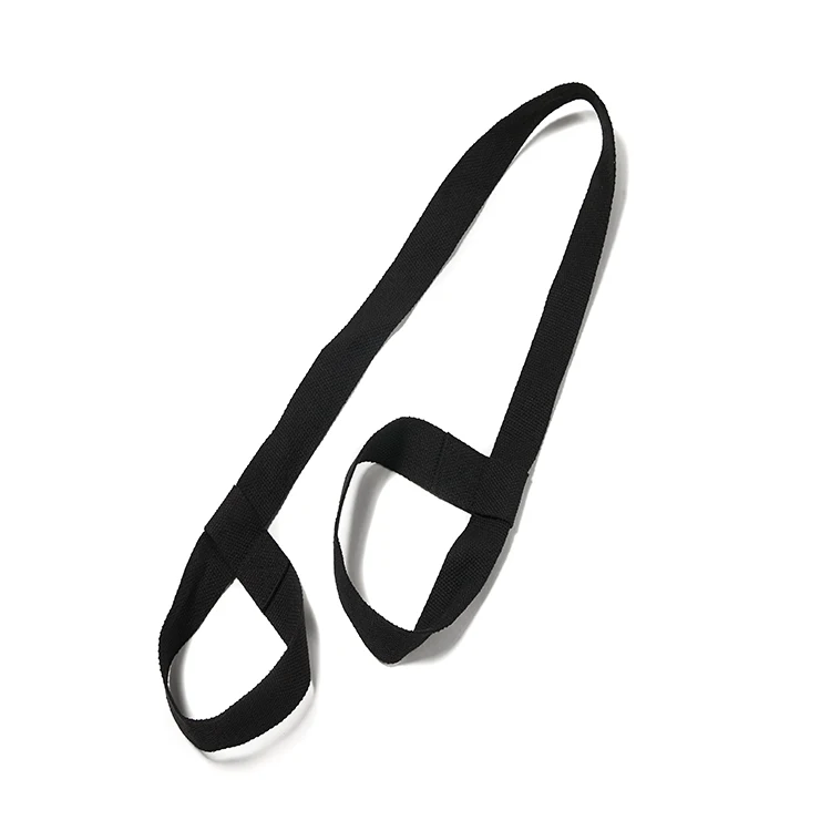 Factory Made Customized Logo Printed Different Colors Cotton Yoga Mat Straps