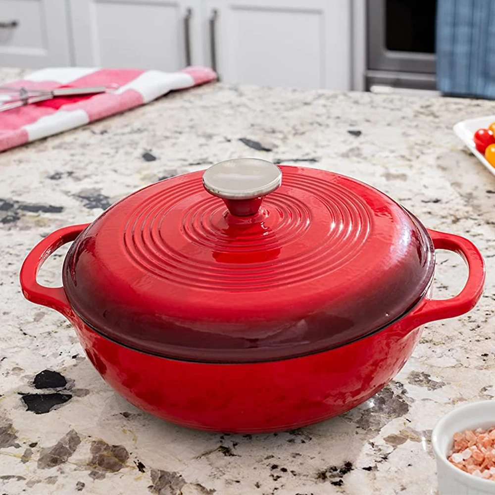 Лидер продаж от фабрики Cookercool эмалированная чугунная голландская печь