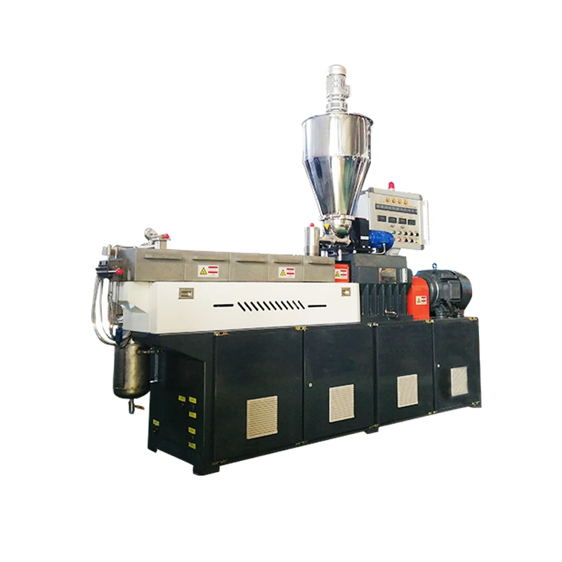 lab pp pet pe plastic starch twin screw pvc polypropylene extruder screw plastic extrusion machine eva extruding machine