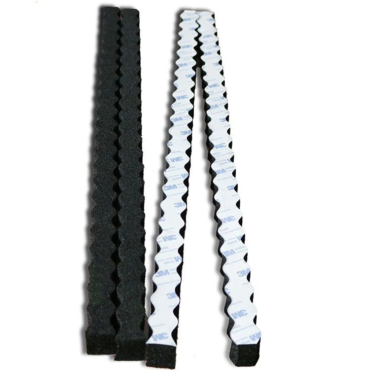 High Density Car Door Speaker Sound Proofing Rubber Foam Strips