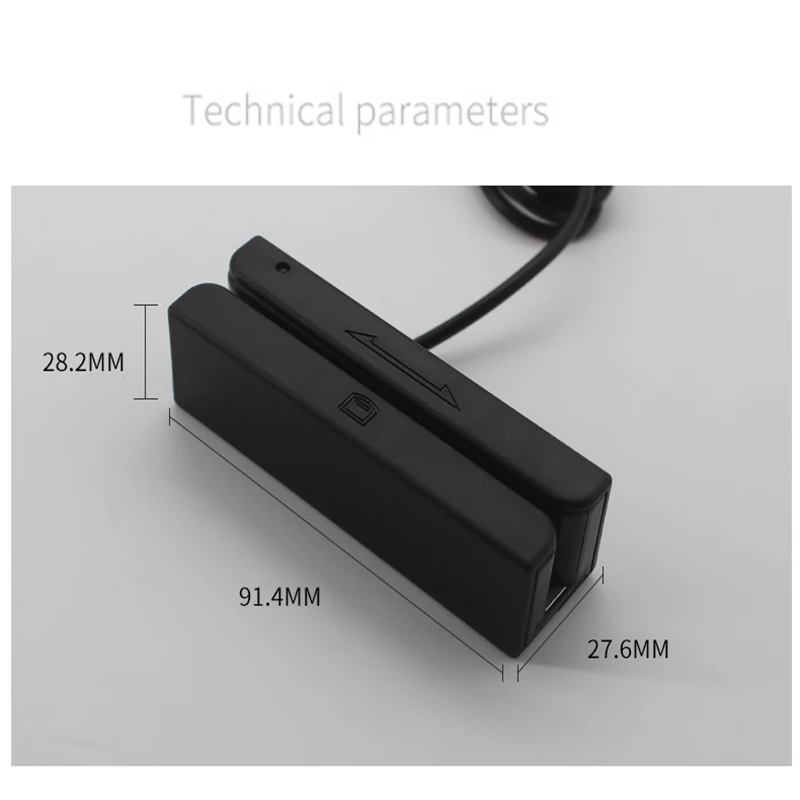  high quality 3 tracks magnetic stripe card reader write encoder MSR 580 MSR-606