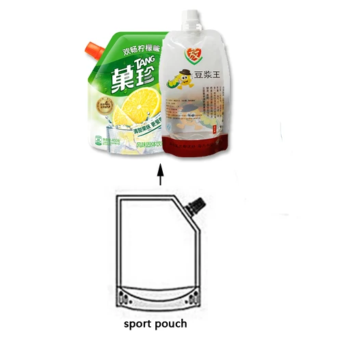 chovyting machinery 4 side sealing gusset bag self standing slider ziplock pouch doypack making machine for fruit packaging