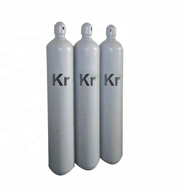 High Purity Kr Purity 99.999% Krypton Gas Cylinder Krypton Refrigerated Liquid Krypton Gas
