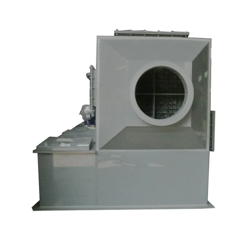 Custom transverse aclinic industrial exhaust Air Filter Gas Disposal scrubber wet scrubber dust System
