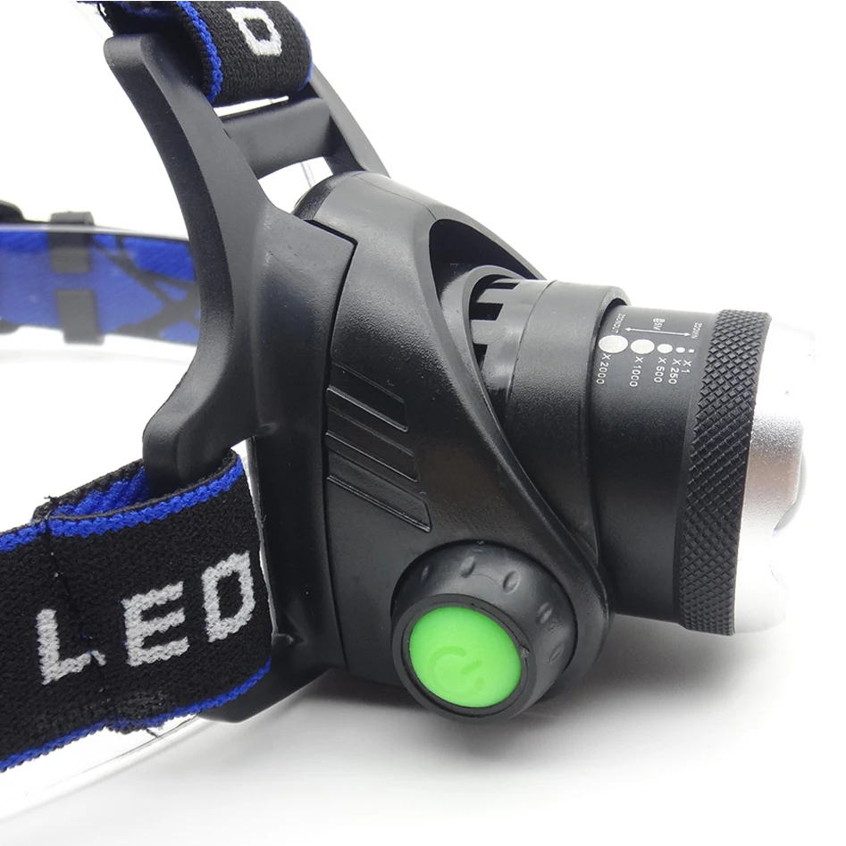 LED Headlight 18650 Headlamp Flashlight 1000 LM Head Light