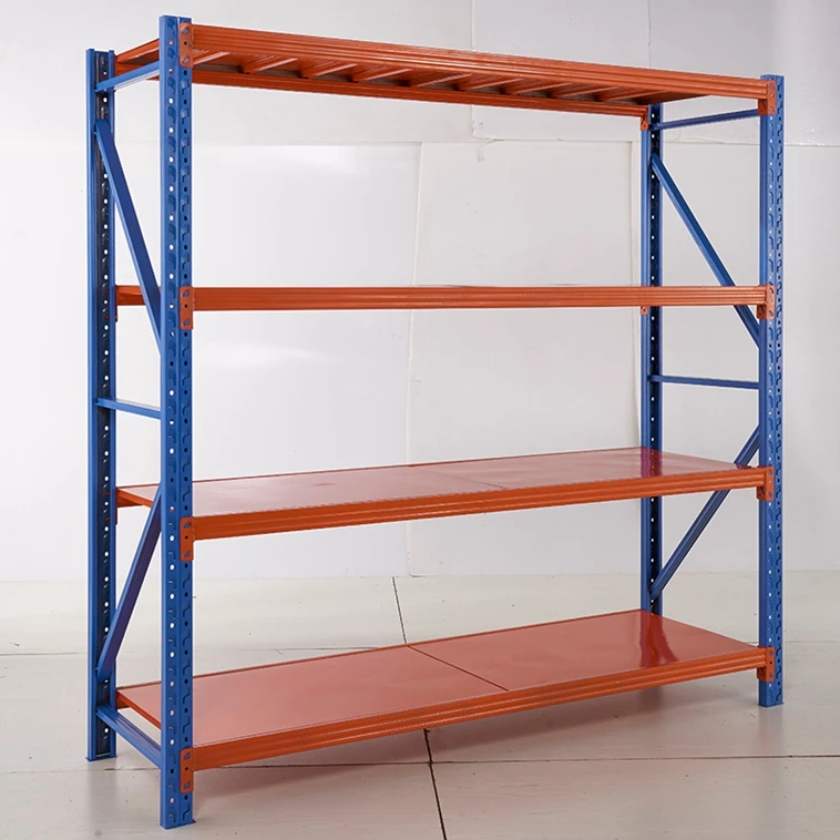 Light Duty Cold Rolled Steel Storage/Display Shelves for Household/Industrial Warehouse Racking