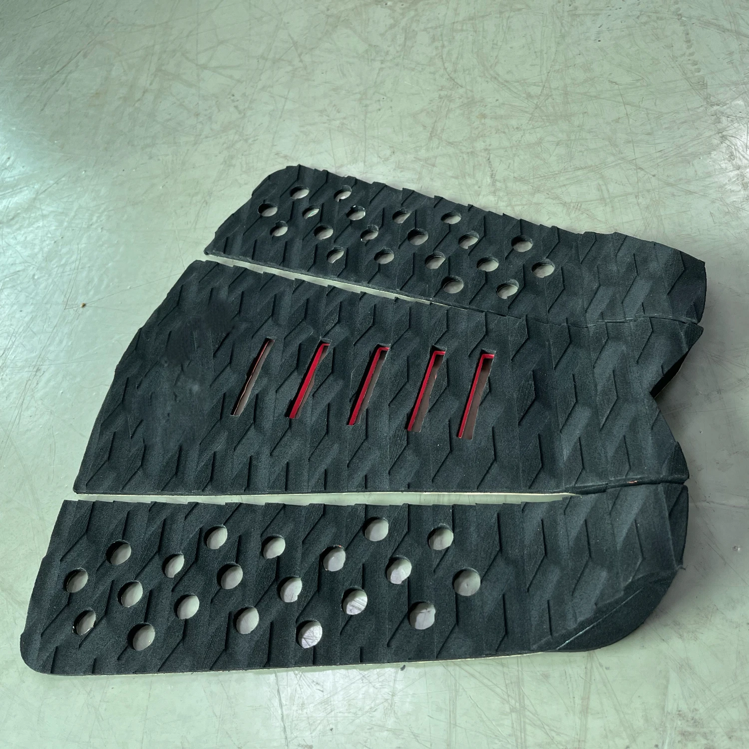 Ocean Sport whole sale 3M adhesive Non-Slip  eva skimboard  traction pad for surfboard/skimboard