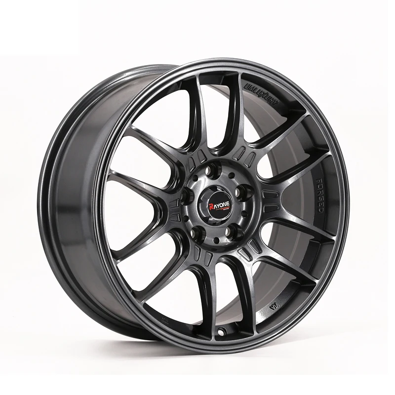 A007 Cheap Black Color 17 Inch 5 Hole Car Universal Rims Wheels For Sale