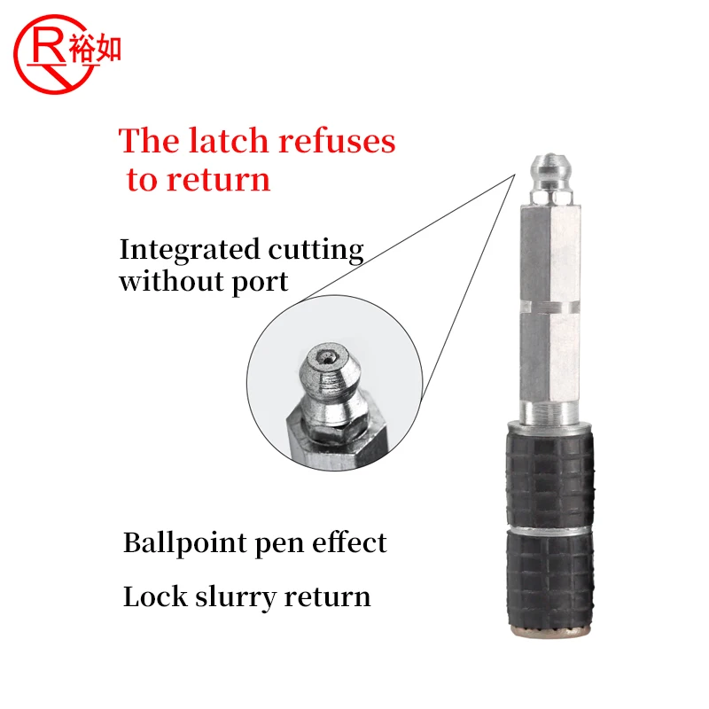 Concrete cracks leaking surface aluminium injection packers