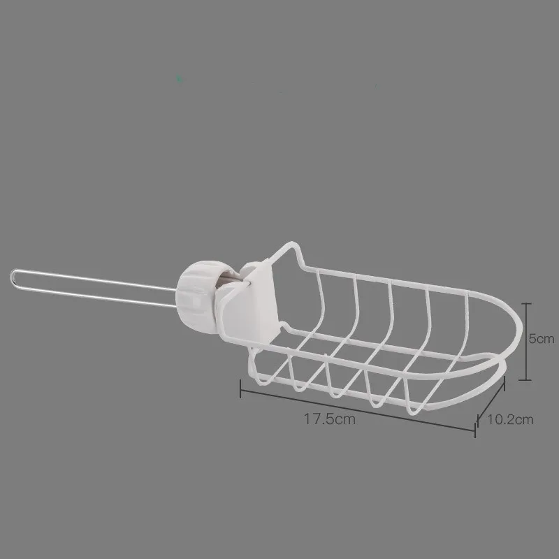 Adjustable Sink Drain Rack Sponge Storage Faucet Holder Soap Drainer Shelf Basket Organizer Kitchen Bathroom Accessories