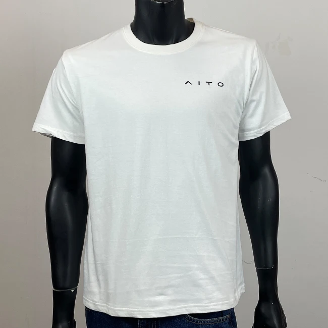 Мужские Простые Пользовательские Графические Печатные чистые хлопковые рабочие футболки унисекс индивидуальный логотип Униформа персонала ресторана