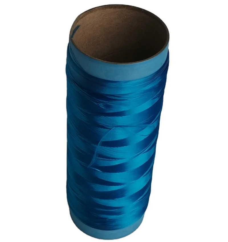 UHMWPE Fiber High Modulus HMPE Yarn Colored Blue 800D UHMWPE Yarn