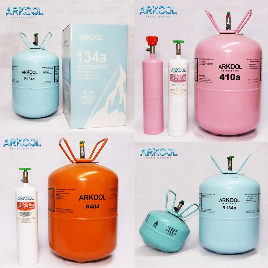 ARKOOL good quality 10.9kg refrigerant r404a gas cylinder