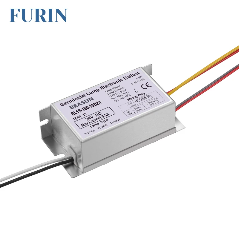 Hight Quality 8-17W DC 12V Electronic Ballast for UVC Lamp