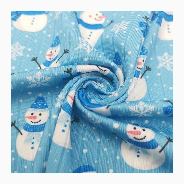 Free samples 92% polyester 8% spandex suede 4x4 rib knit fabric