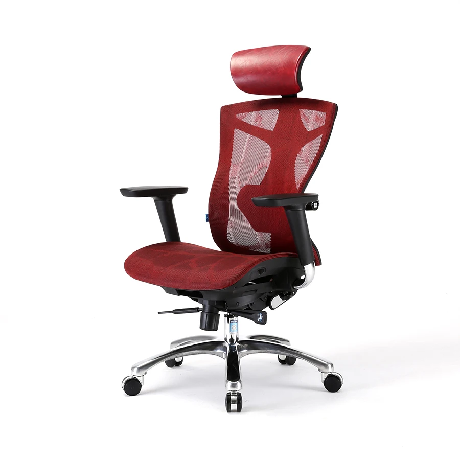 2022 Sihoo V1 custom mesh recliner ergornomic office chair with footrest and adjustable arm rest