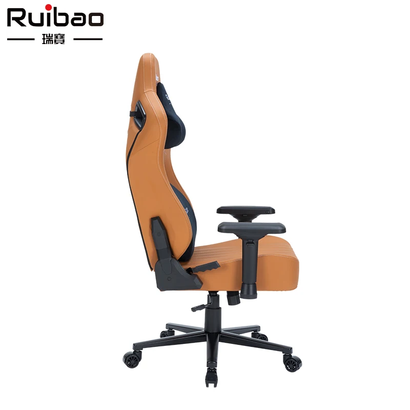 Ruibao Luxury Custom New Design Cheap Computer Gamer PC Racing Gaming Chair ODM OEM PU Leather Recliner Game Chair