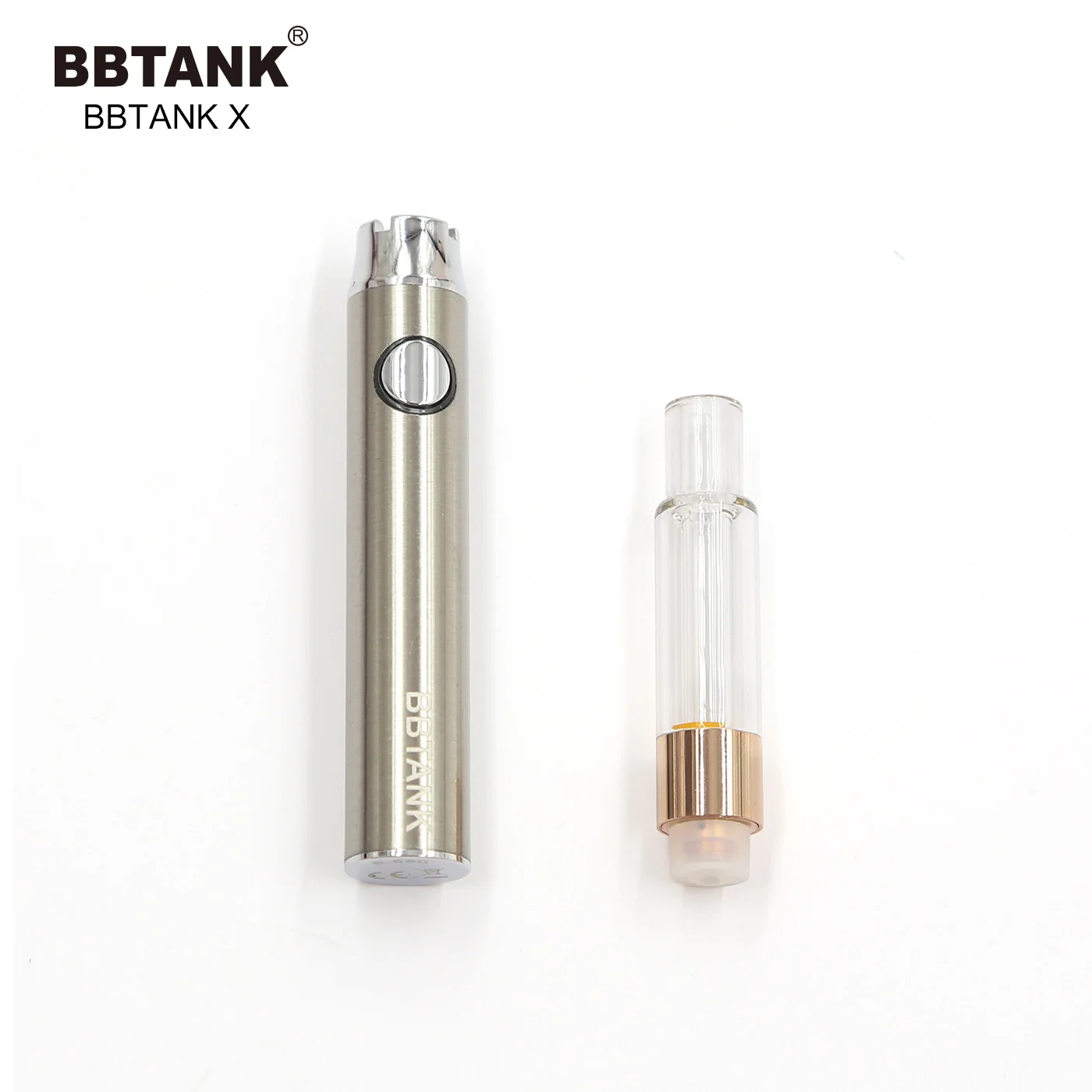  2021 новые стеклянные картриджи cbd bbtank x 1 мл 0 5 толстый масляный керамический картридж для вейпа аккумулятора с резьбой