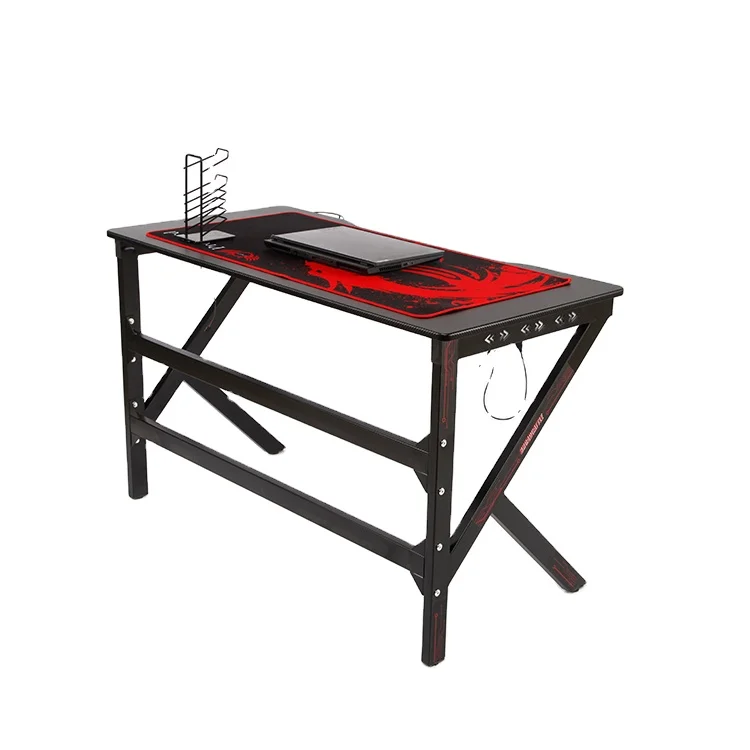 China Factory Supply Good Quality Home Computer Desk Gaming Table For E-Sports