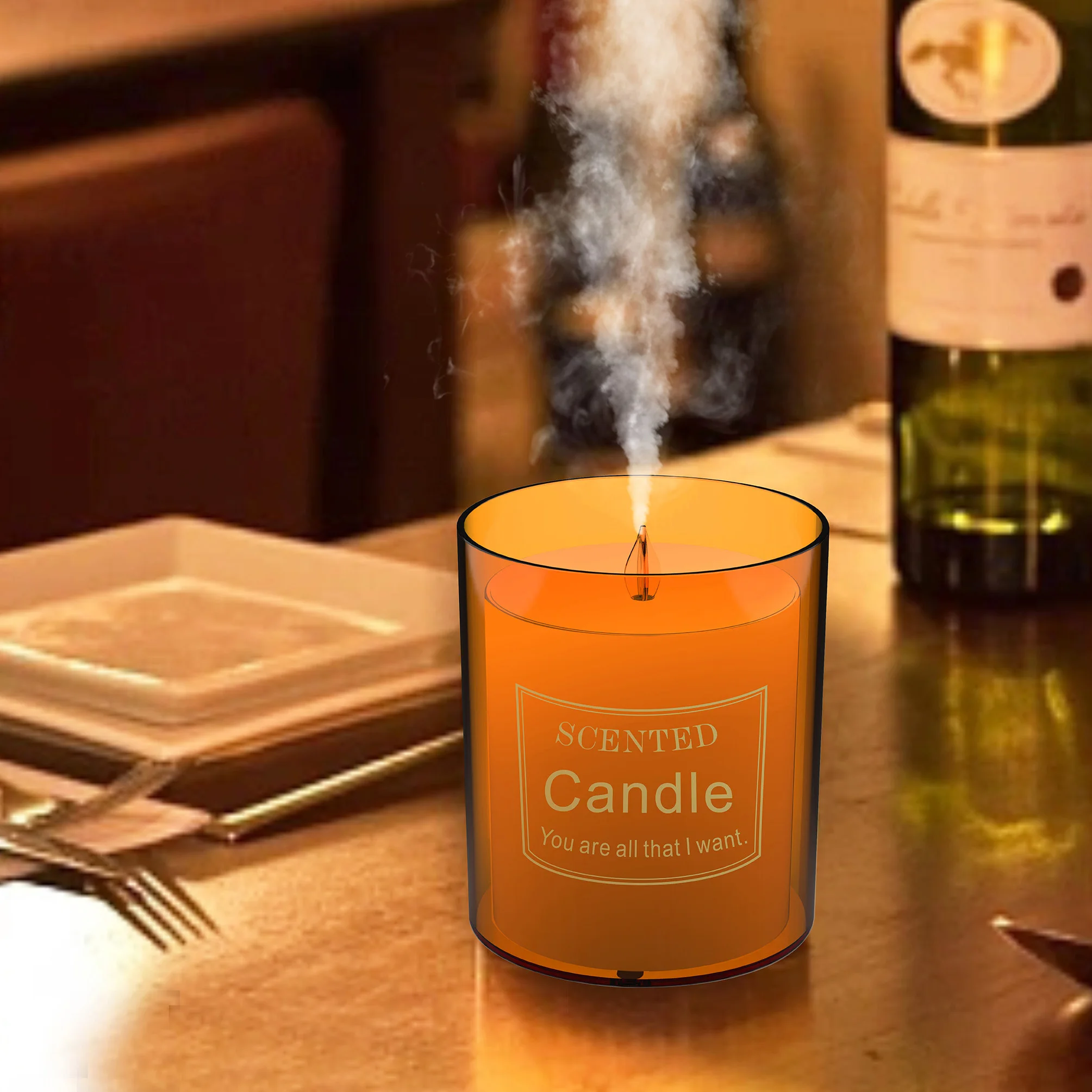 Unique Products Scented Candles Aroma Diffuser Essential Oil Perfume Diffuser for Home Car