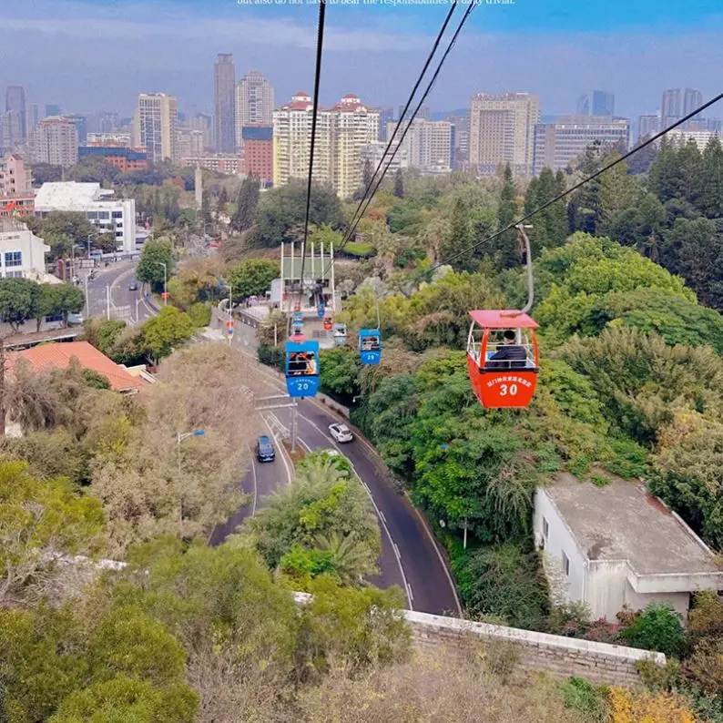 China Manufacturer Aerial Tramway Gondola Lift Cable Car Ropeway for sale