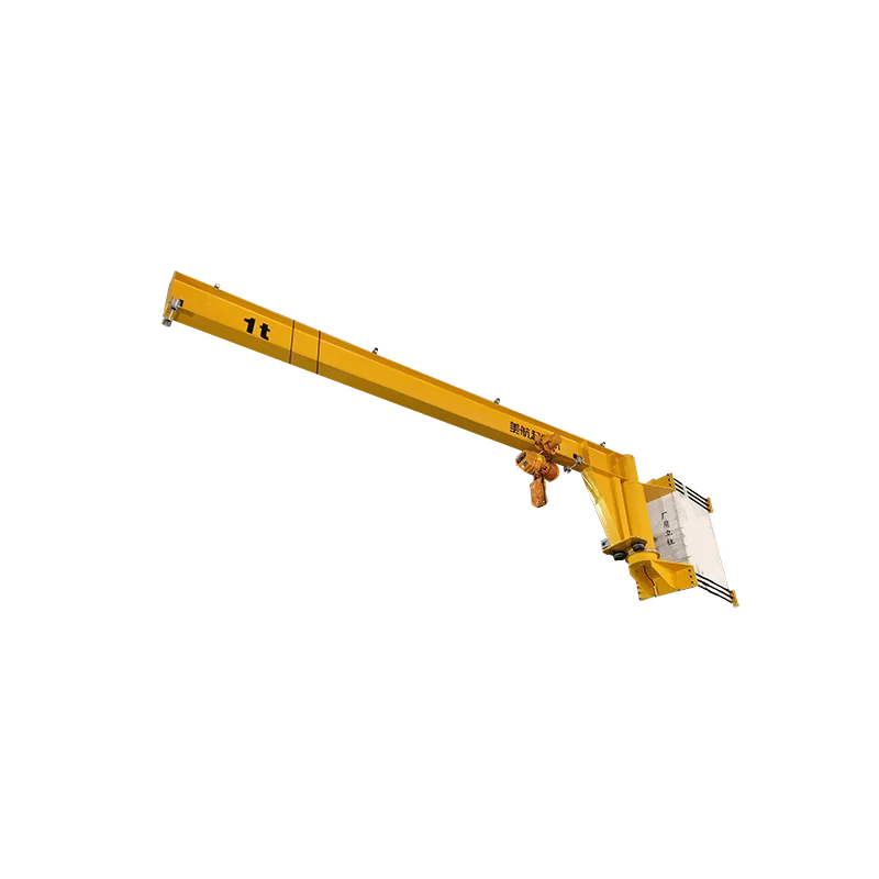 180 Degree Electric Rotation Wall Mounted Type Jib Crane Electrical  l-Beam cranes For Construction works